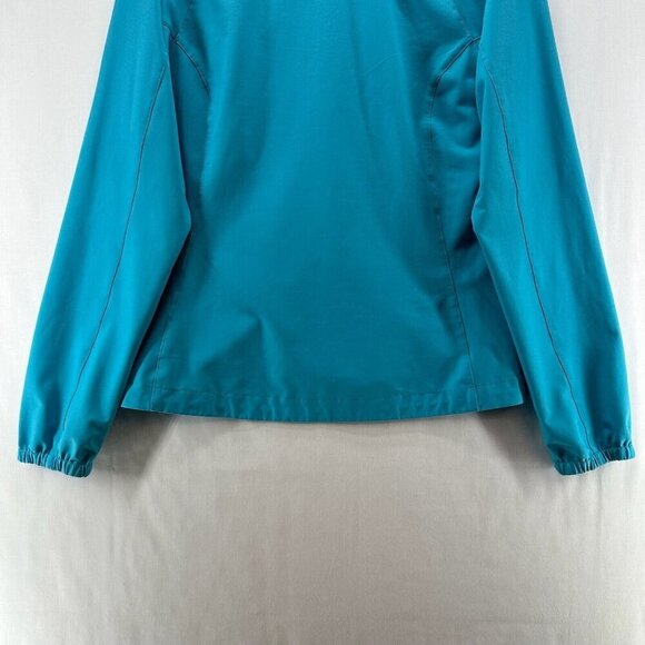 PATAGONIA Jacket Womens Size M Traverse Softshell Full Zip Lightweight Teal Blue - Picture 6 of 10